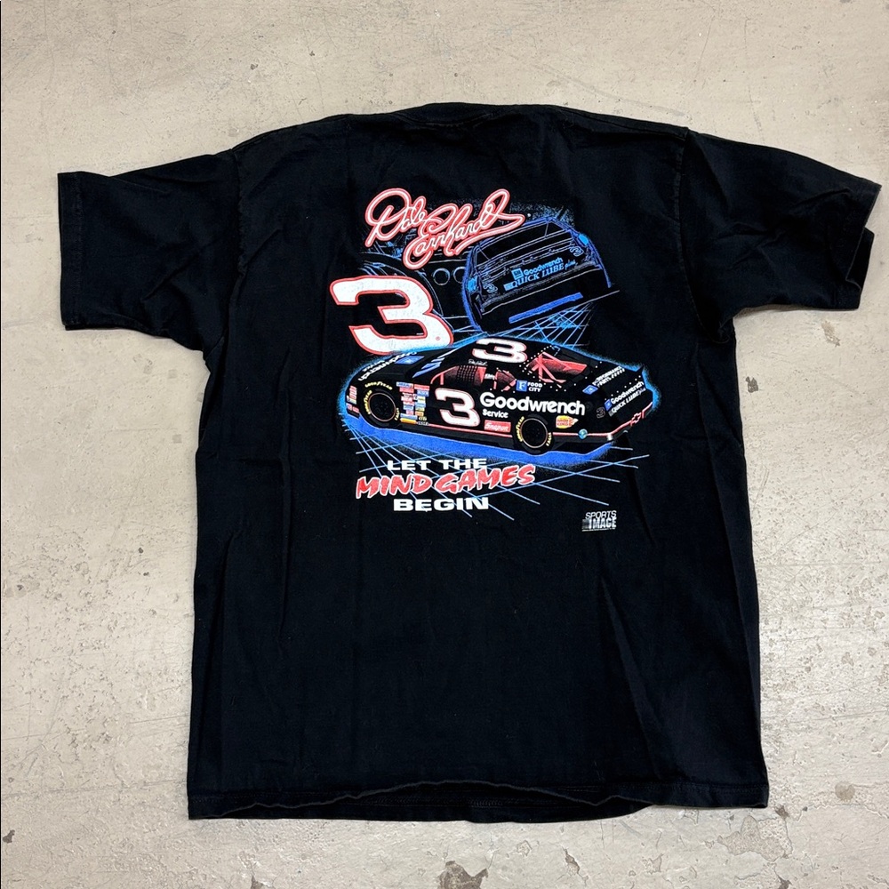 Vintage Dale Earnhardt Virtual Intimidator  T-Shirt XL 90s Nascar Racing - Picture 5 of 6